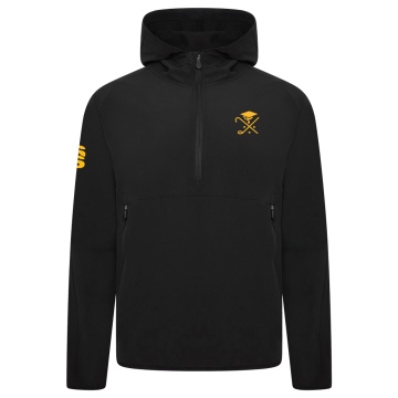 Pedagogues Golf - Dual Elite 1/4 Zip Hoody / Rain Jacket - Black - Unisex