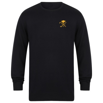 Pedagogues Golf - CREW NECK JUMPER - Navy - Men's Fit