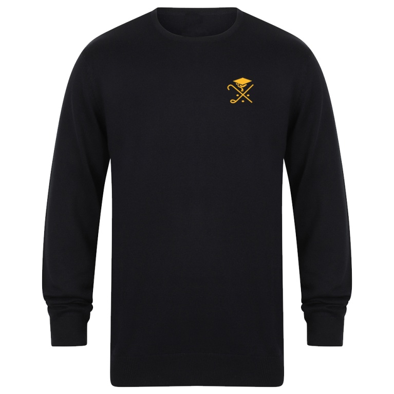 Pedagogues Golf - CREW NECK JUMPER - Navy - Men's Fit
