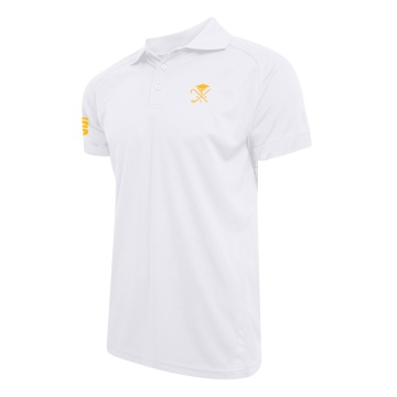 Pedagogues Golf - Dual Solid Colour Polo - White - Women's Fit