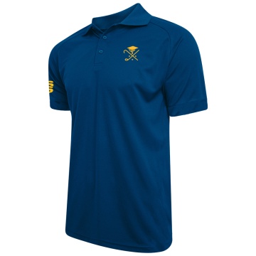 Pedagogues Golf - Dual Solid Colour Polo - Royal - Men's Fit