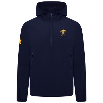 Pedagogues Golf -  Dual Elite 1/4 Zip Hoody / Rain Jacket - Navy - Unisex