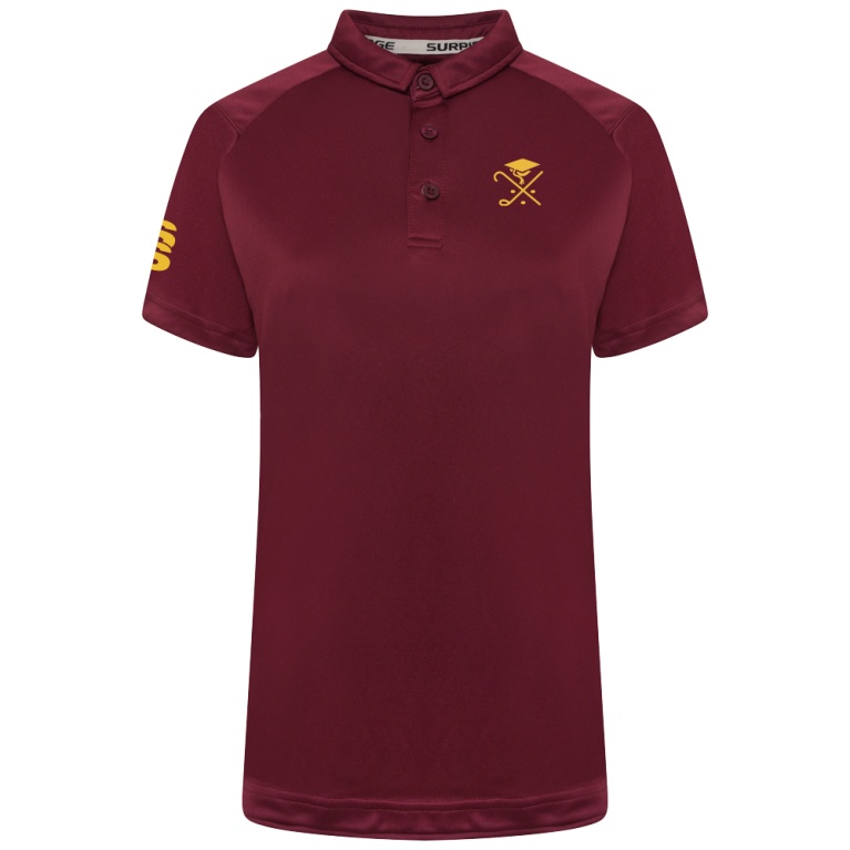 Pedagogues Golf - Elite Polo Shirt - Maroon - Unisex